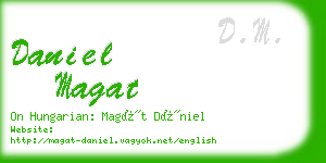 daniel magat business card